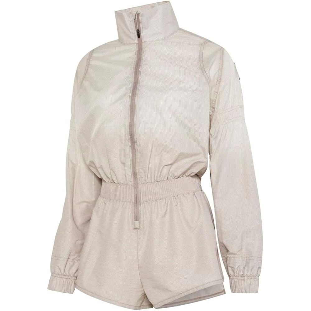 Adidas Windweave Running Carrera Grey Boa Jacket Romper Women's Size Small NWT